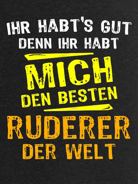 Ruderer Geschenk