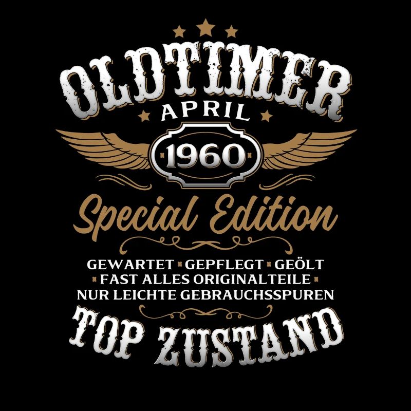66. Geburtstag Geschenk Mann Oldtimer April 1960