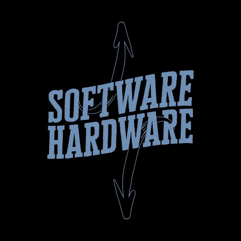Funny IT Saying Software Hardware Word Game