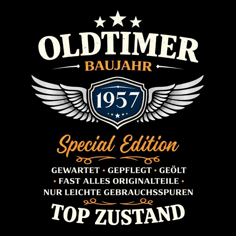 69. Geburtstag Geschenk Mann Oldtimer Vintage 1957