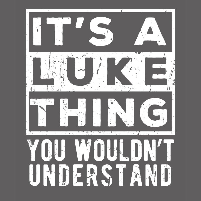 C’est une chose de Luke que tu ne comprendrais pas