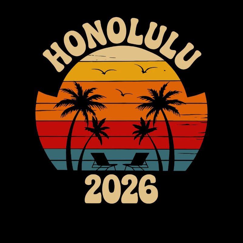 Honolulu Retro Sunset 2026