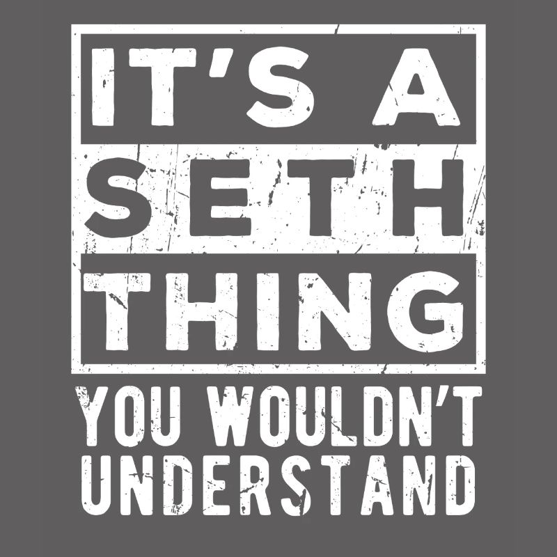 C’est une chose de Seth que tu ne comprendrais pas