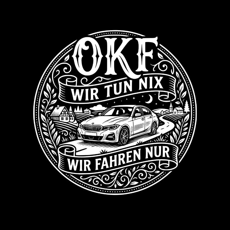 OKF Kontrollfahrt im Ort Dorf Cruising