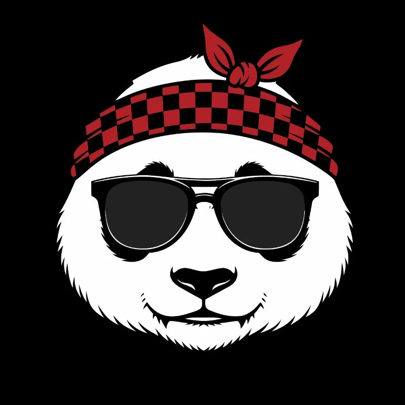 Lunettes de soleil Cool Panda Bear