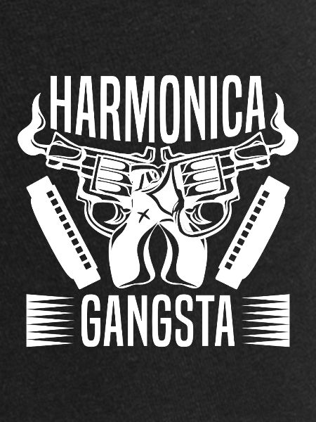 Harmonica Musican Gangsta Harmonica