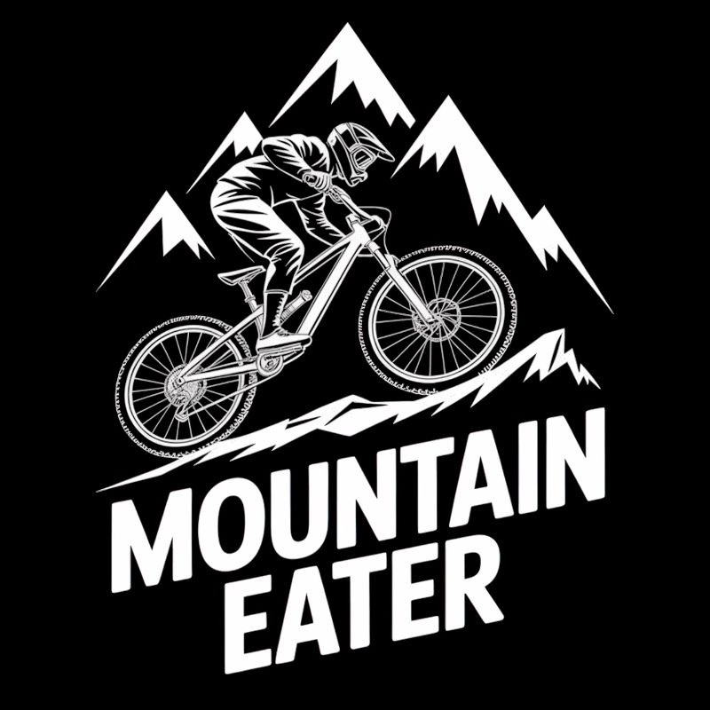 VTT, Descente, Action du cyclisme