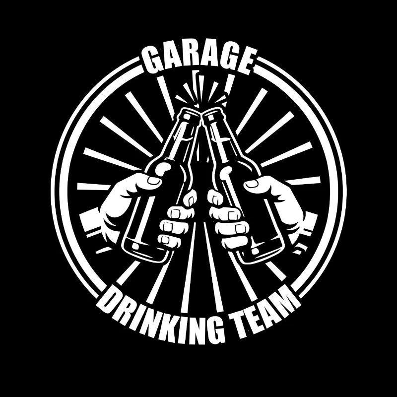 Garage Drinking Team Car lover car guy mechanic