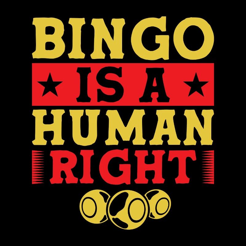 Bingo Game Is A Human Right Bingo
