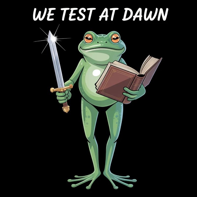 Dawn Test Frog Warrior