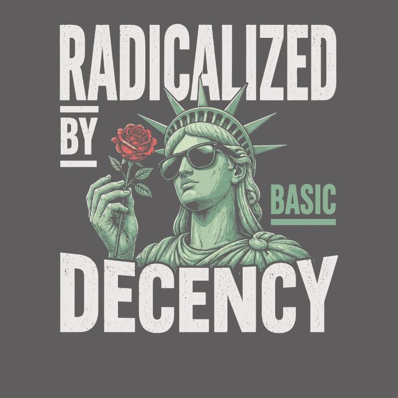 Radicalized by Decency Statue