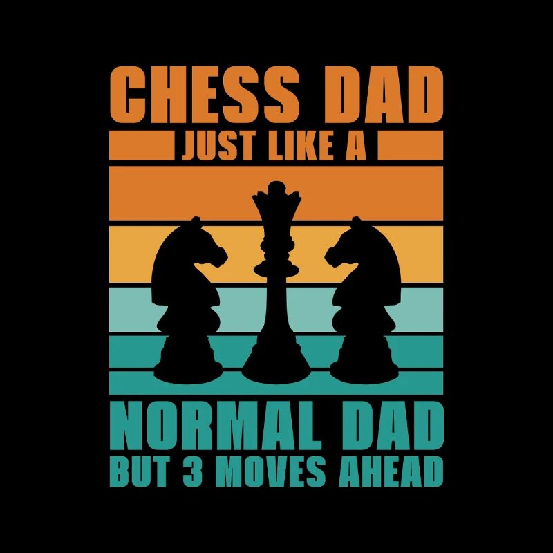 Father's Day Gift Chess Playing Fathers