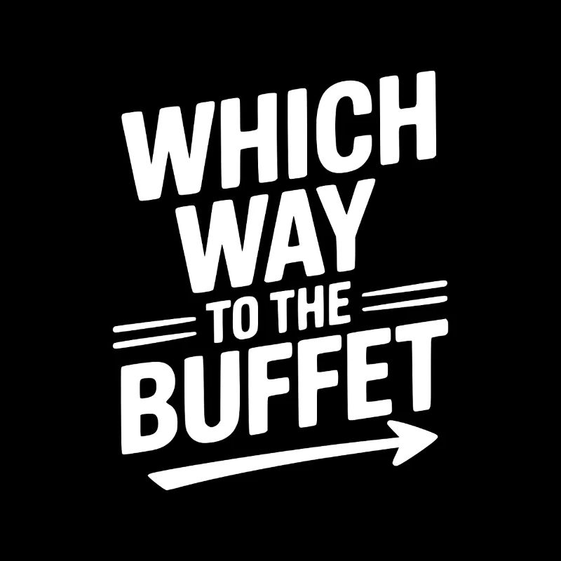 Welcher Weg zum Buffet