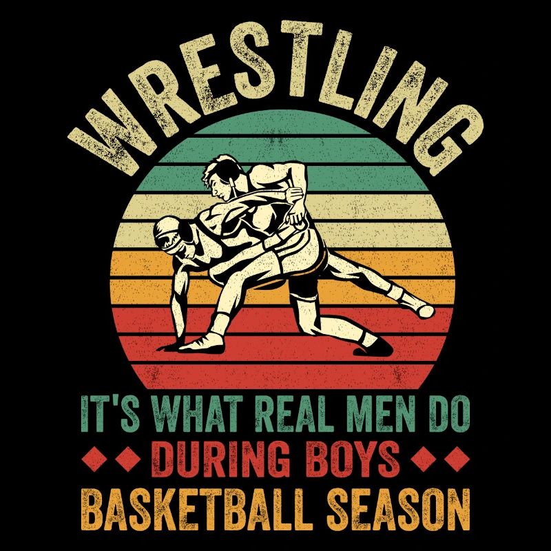 Ringen vs Basketball Retro-Design