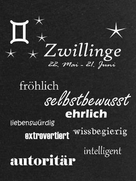 Zwillinge_Sternzeichen