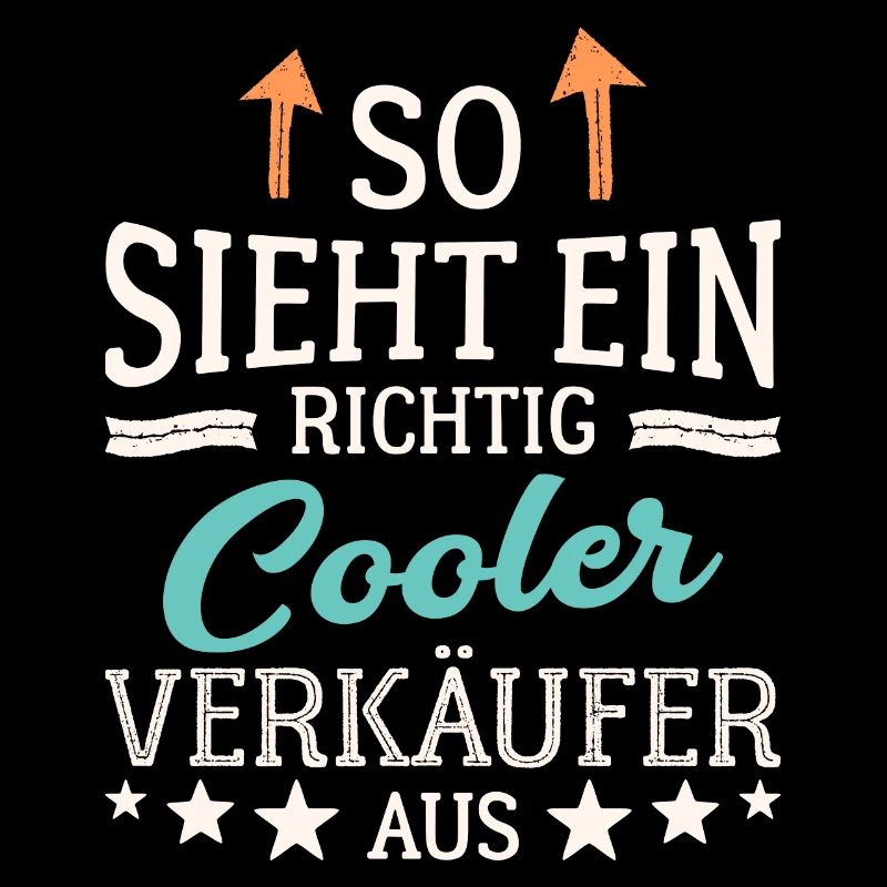 So sieht ein richtig cooler Verkäufer aus Händler