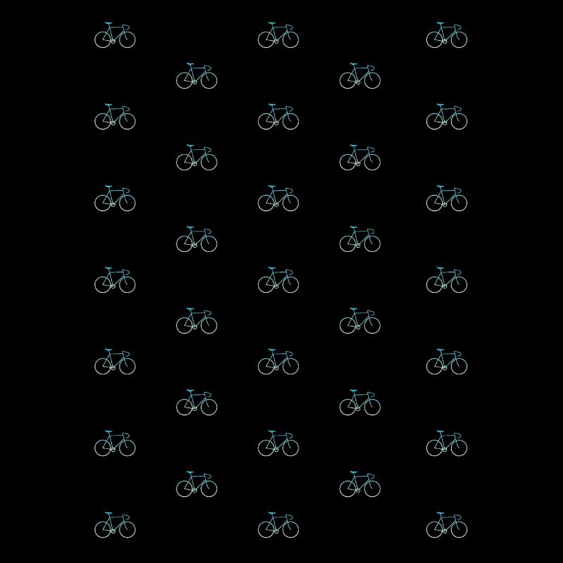 Beaucoup de petits vélos de course