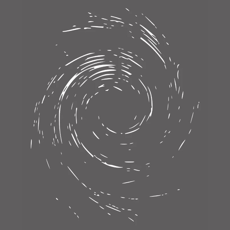 Abstract Vortex / Line / White / Pattern