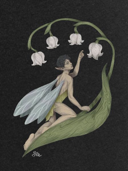 Pixie mit Maiglöckchen