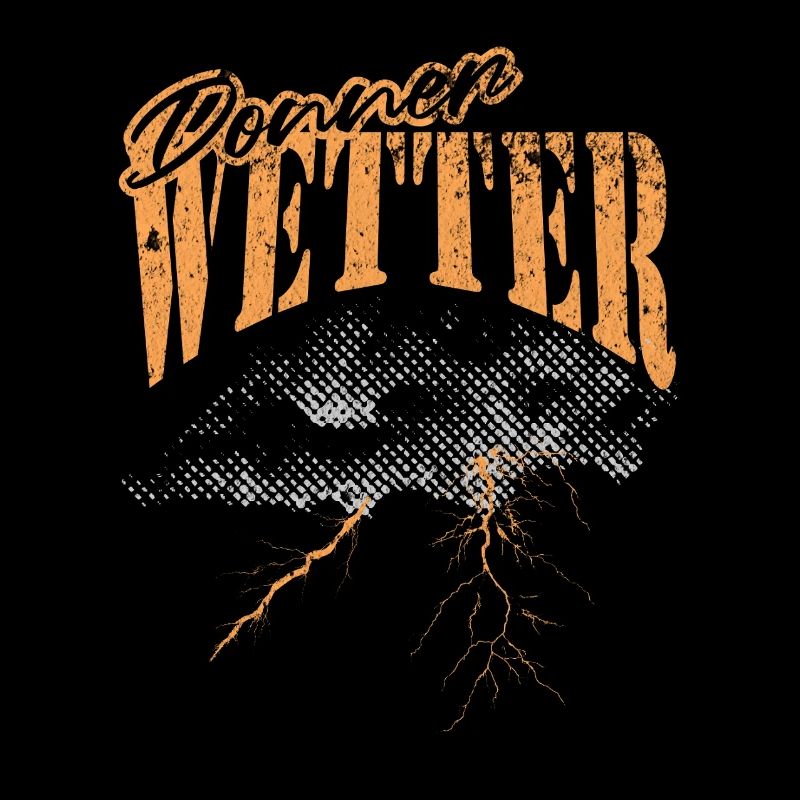 Thunderstorm Weather Graphic Design