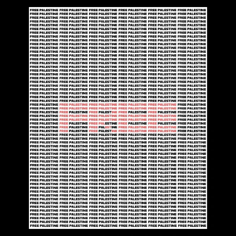 FREE PALESTINE TEXT