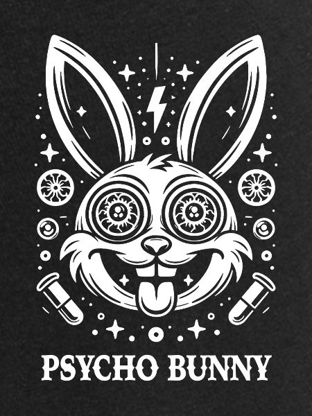 Psycho Bunny Neon Psychédélisme