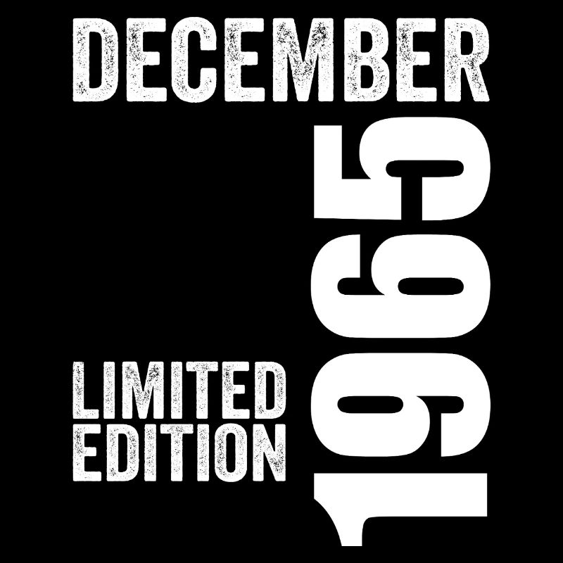 Retro Geburtstagsgeschenk - Dezember 1965