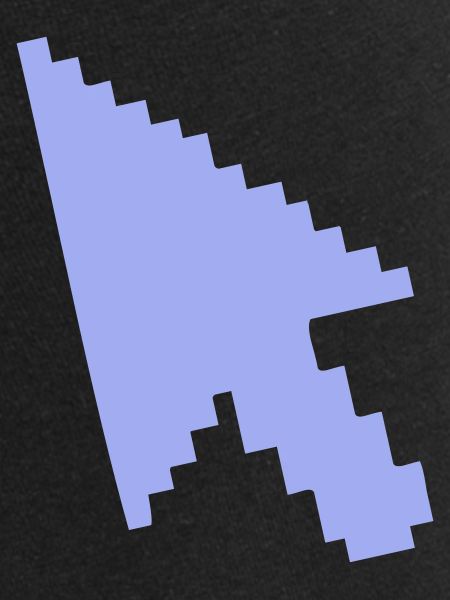 Pointer Mouse Silhouette