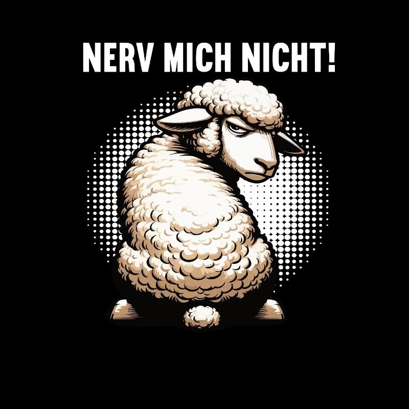 Nerv Mich Nicht Schaf Schafe Schäfer Schafhalter 