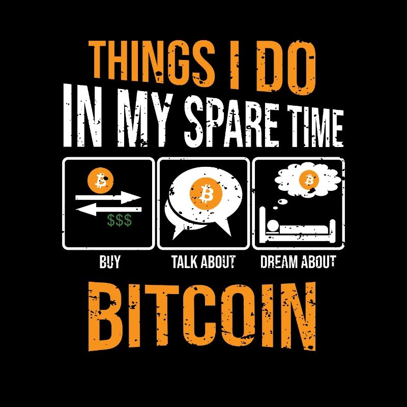 Choses que je fais pendant mon temps libre : Bitcoin