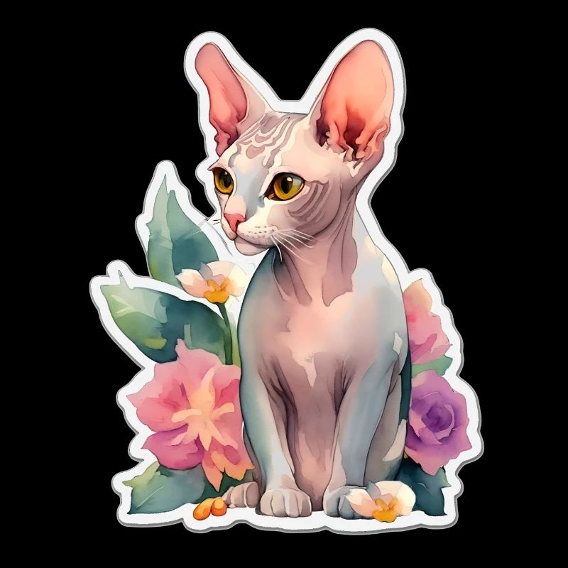 Sphynx-Katze