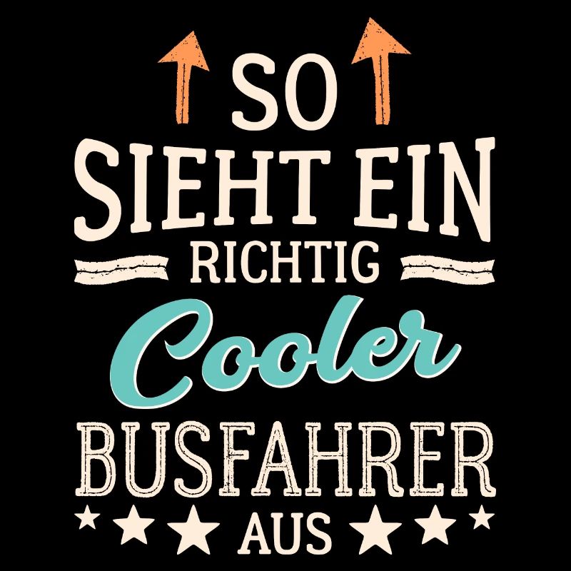 So sieht ein cooler Busfahrer aus Fernfahrer