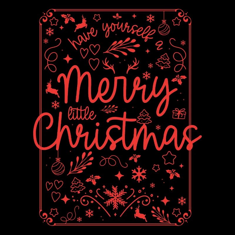 Joyeux Noël Script Rouge