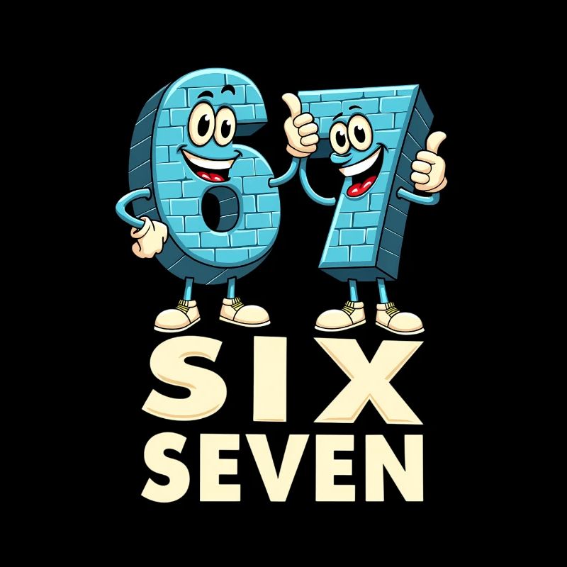 US Flag 67 Memes Six Seven