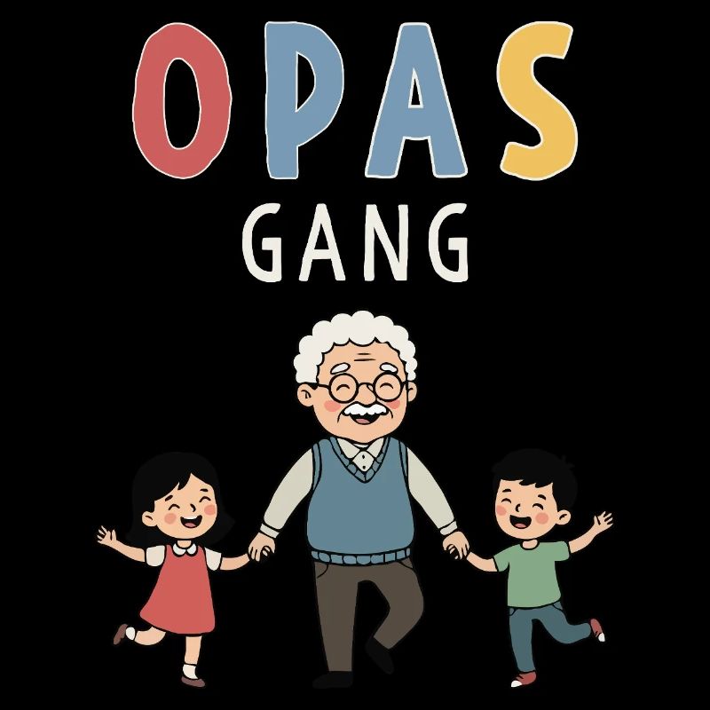Opas Gang – Bester Opa mit Enkelkindern Design