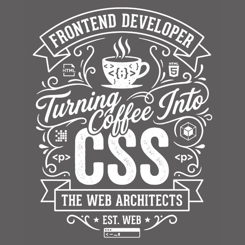 Frontend Coffee CSS Tee