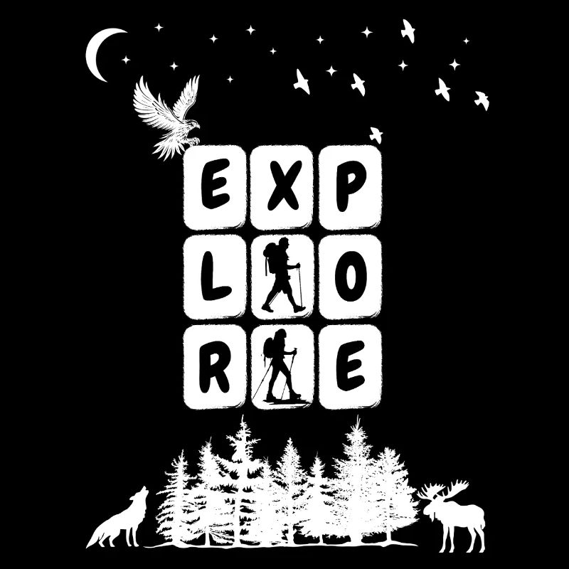 Explore Camping Graphic