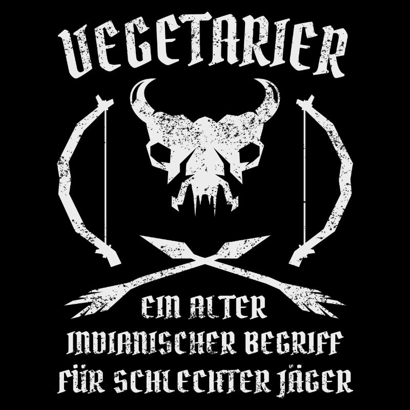 Vegetarian = bad hunter