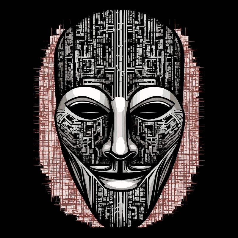 Masque de hacker anonyme