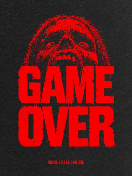 Game Over Rétro Pixel