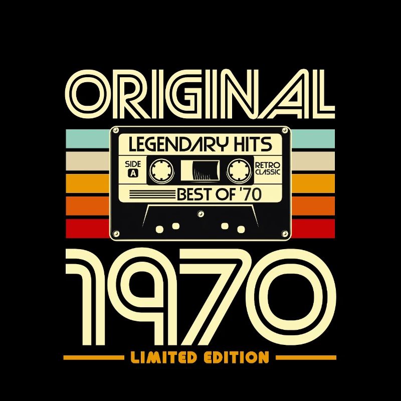 Original 1970 Édition Limitée Cassette