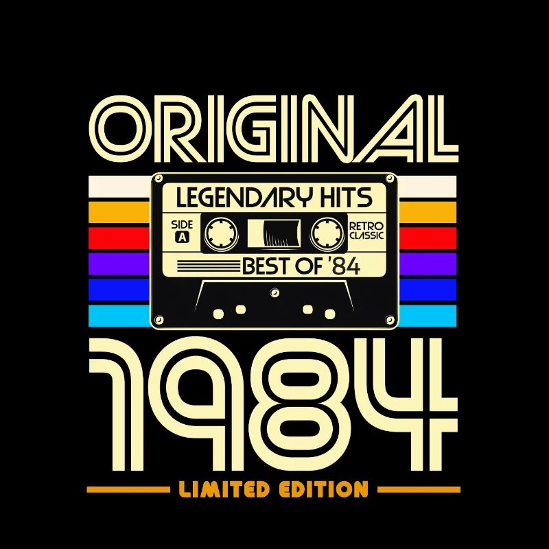 Original 1984 Retro Cassette
