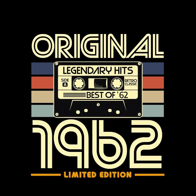 Original 1962 Cassette Édition Limitée