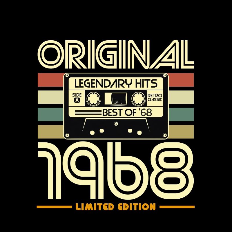 Original 1968 Cassette Retro Édition