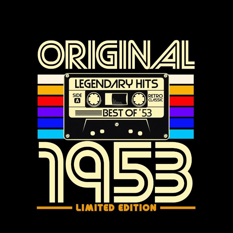 Original 1953 Cassette Rétro