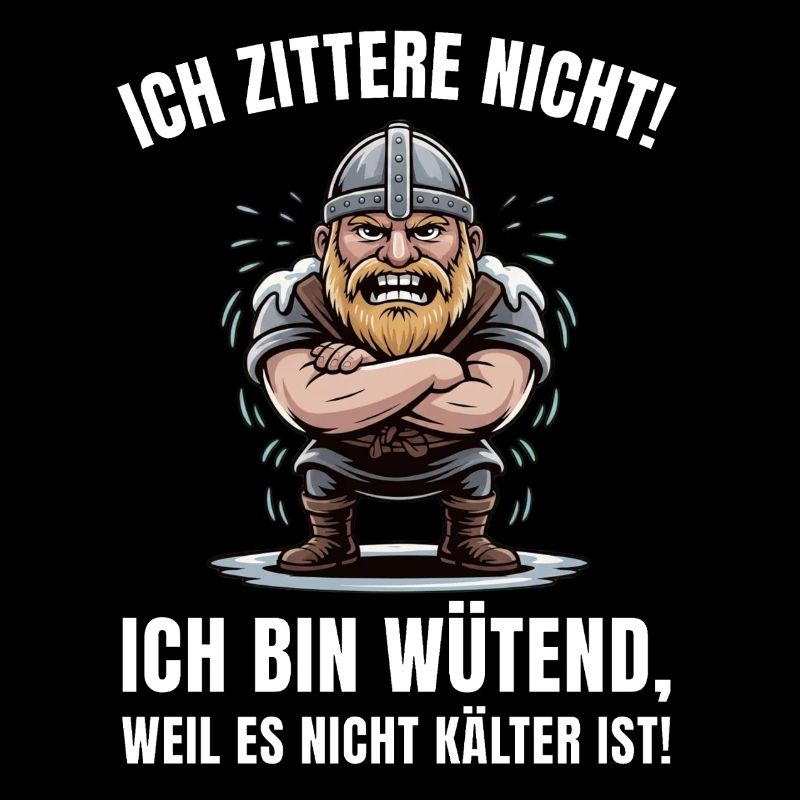 Wikinger brüllt: Kälte ignorieren
