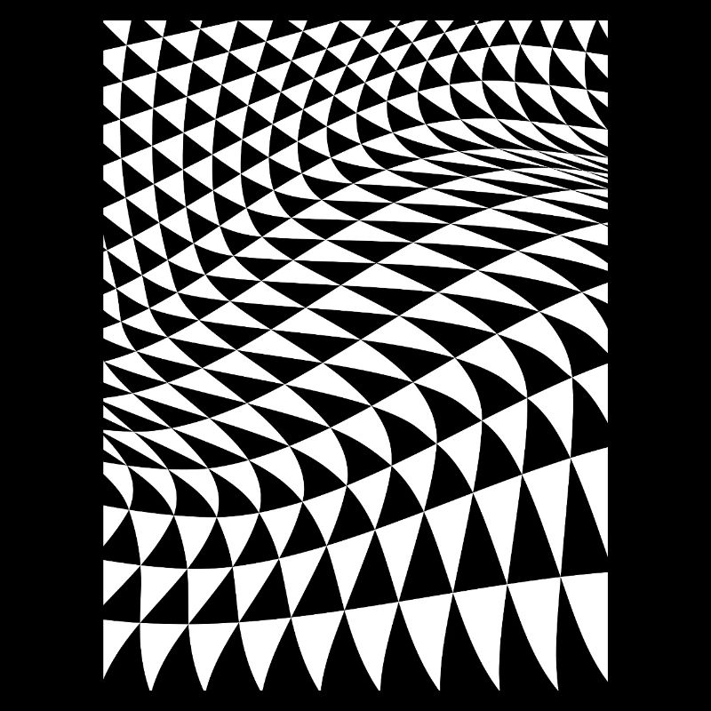 Optical Triangle Warp