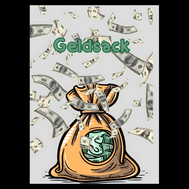Geldsack Geldregen