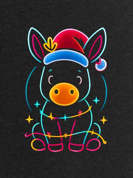 Donkey Elf Noël Drôle Cadeau