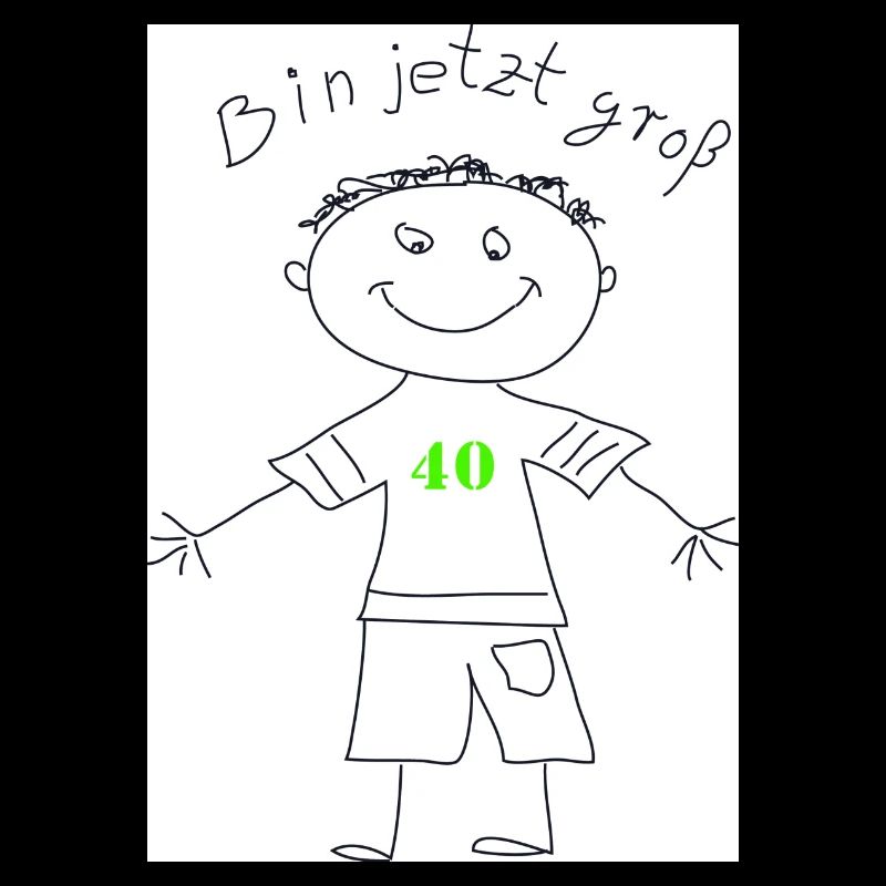 Bin jetzt groß!